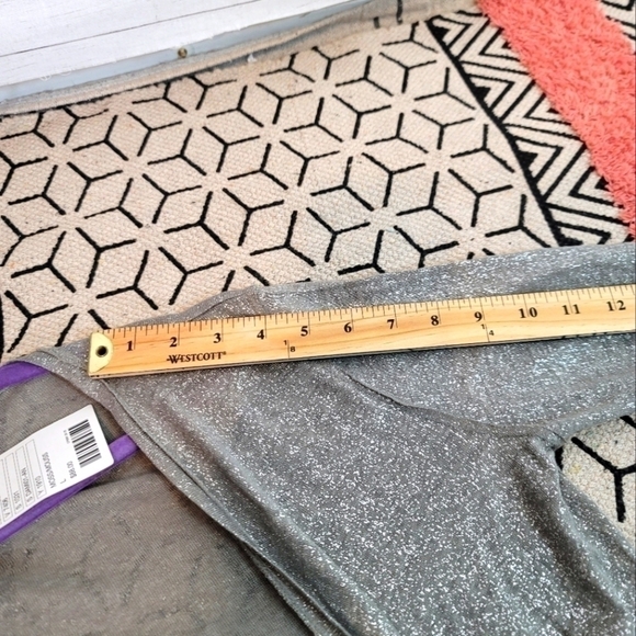 HERO & LEANDER 100% LINEN MOSS SPARKLE LIGHTWEIGHT CARDIGAN, SZ LARGE - Picture 14 of 15